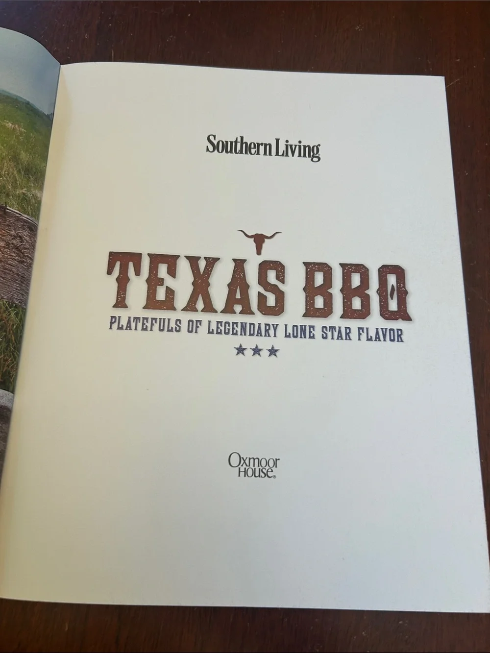 Southern Living Texas BBQ Cookbook EUC